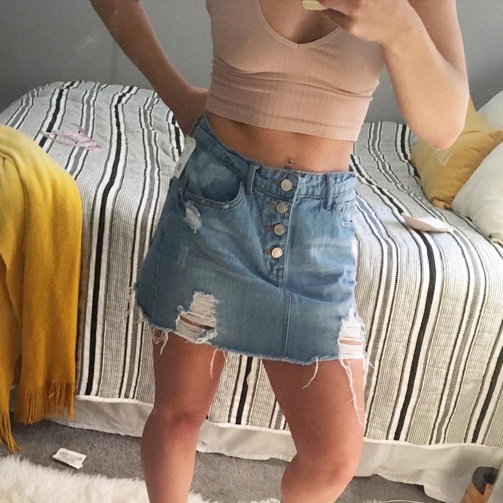 Jean skirt